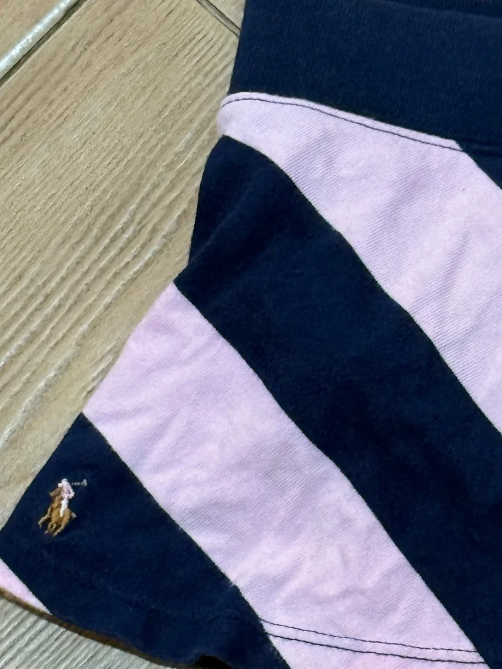 Ralph Lauren Striped Pink & Navy Skort